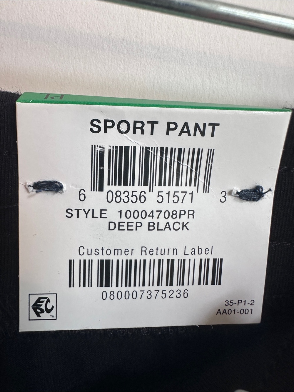 NWT Karen Scott Sport Sweatpants Size Petite Large Cotton/Spandex - Picture 6 of 8